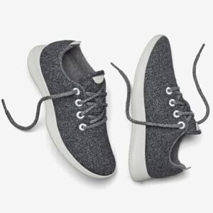 ALLBIRDS Women's Wool Gray Runners Lace-up Low-top Sneakers Women’s 9